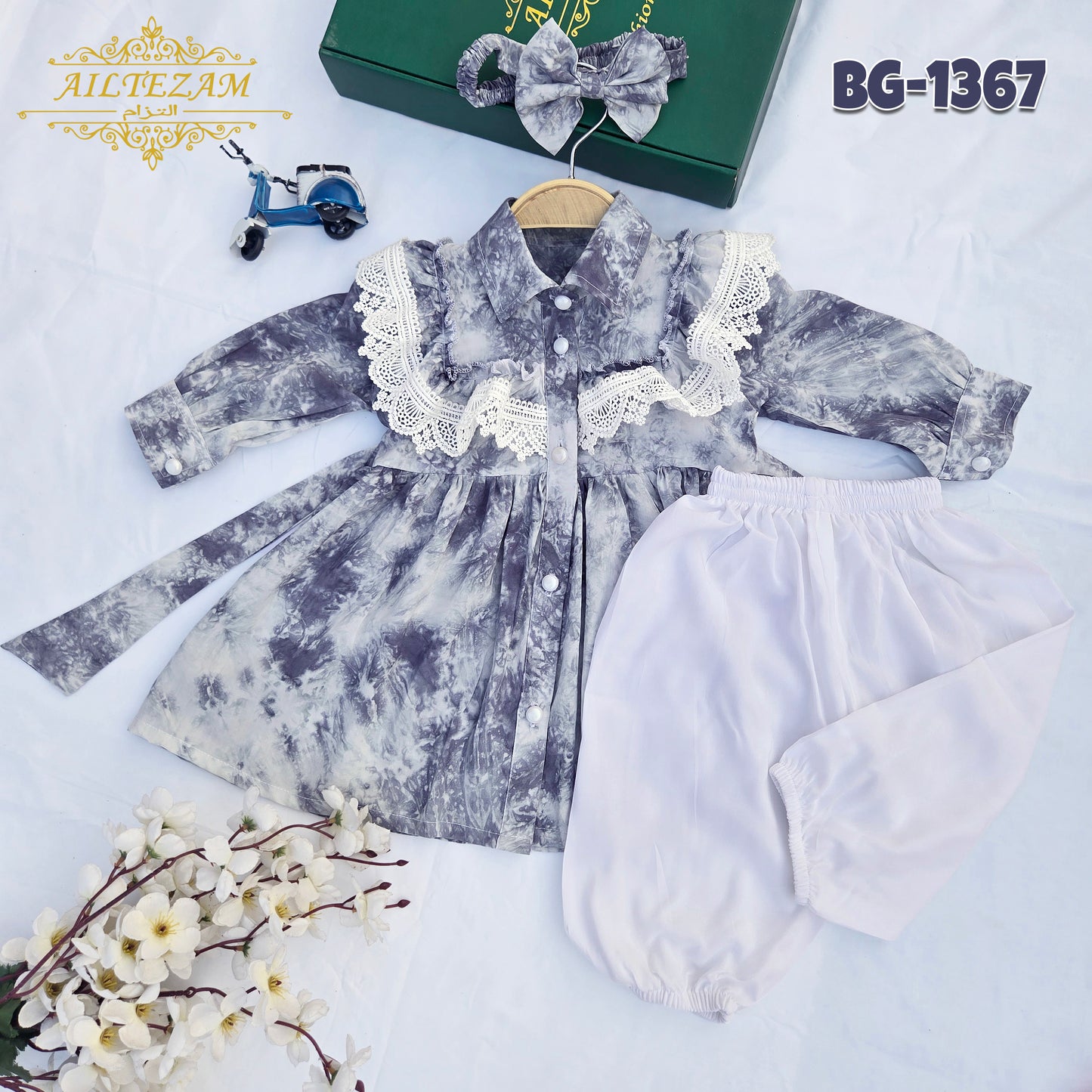 Baby girls full sleeve frock BG-1367