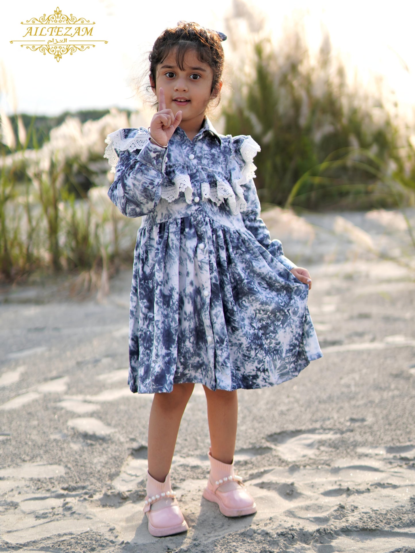 Baby girls full sleeve frock BG-1367