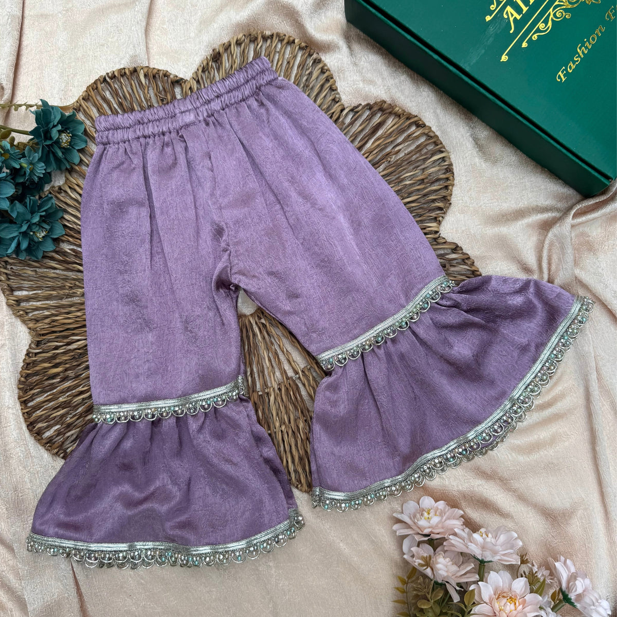 Amethyst Princess Sharara Set BG-1698