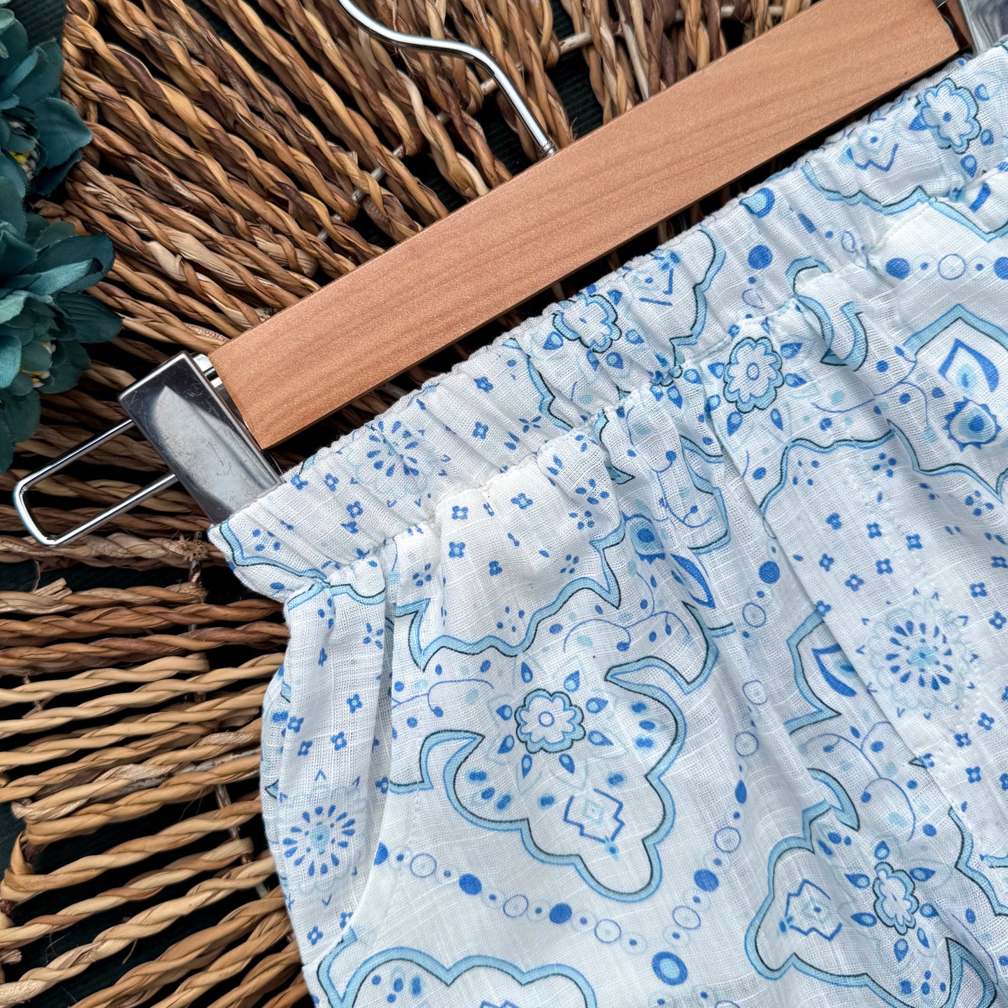 Blue Mandala Summer Shirt & Pant Set BS-170