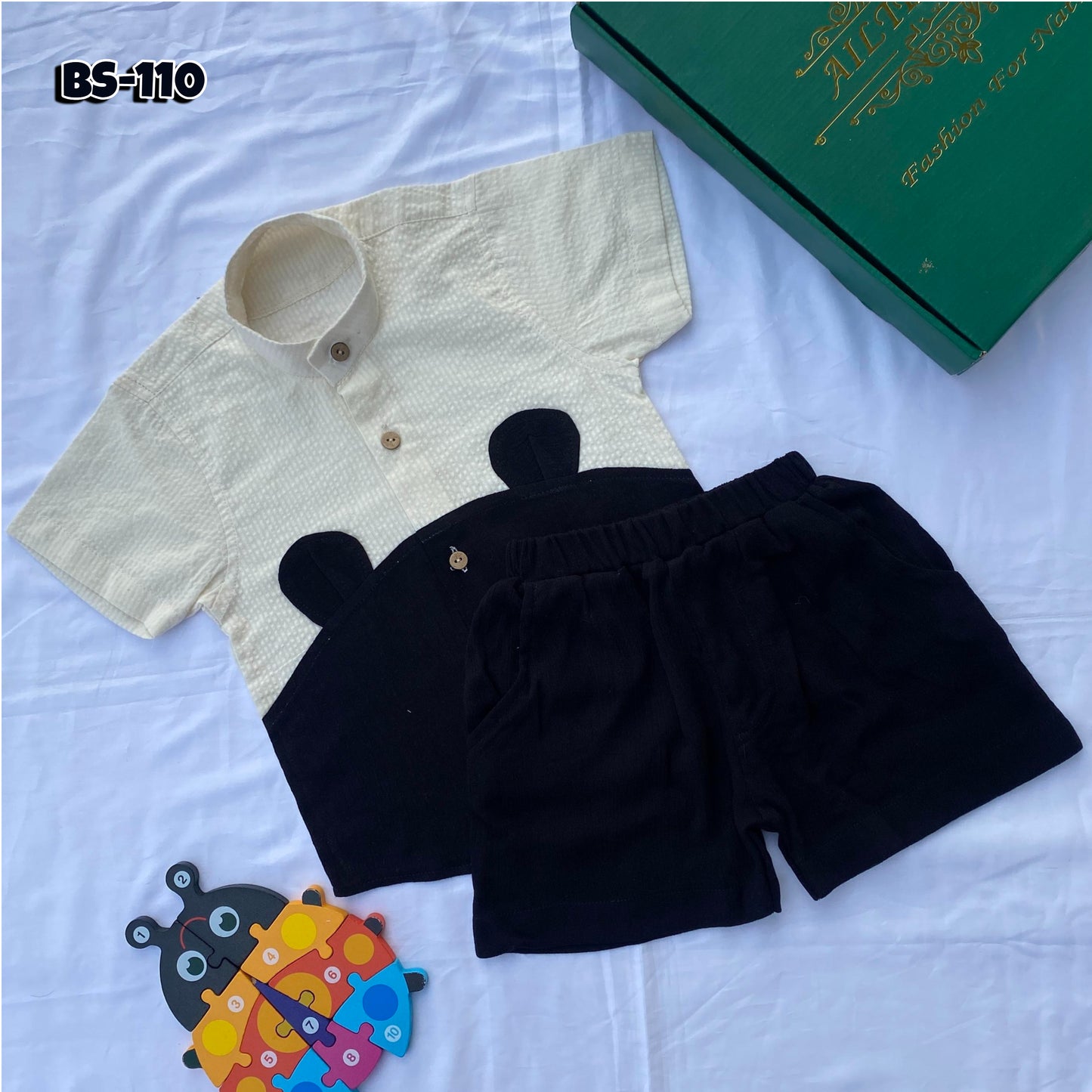 Boys Half Shirt & Pant Set-Code-BS-110