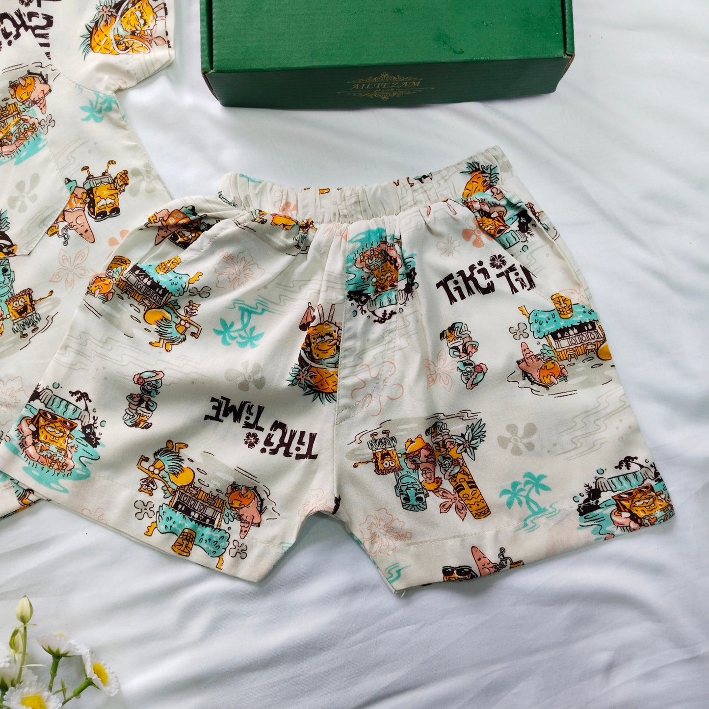 Boys Half Shirt & Pant Set-Code-BS-122