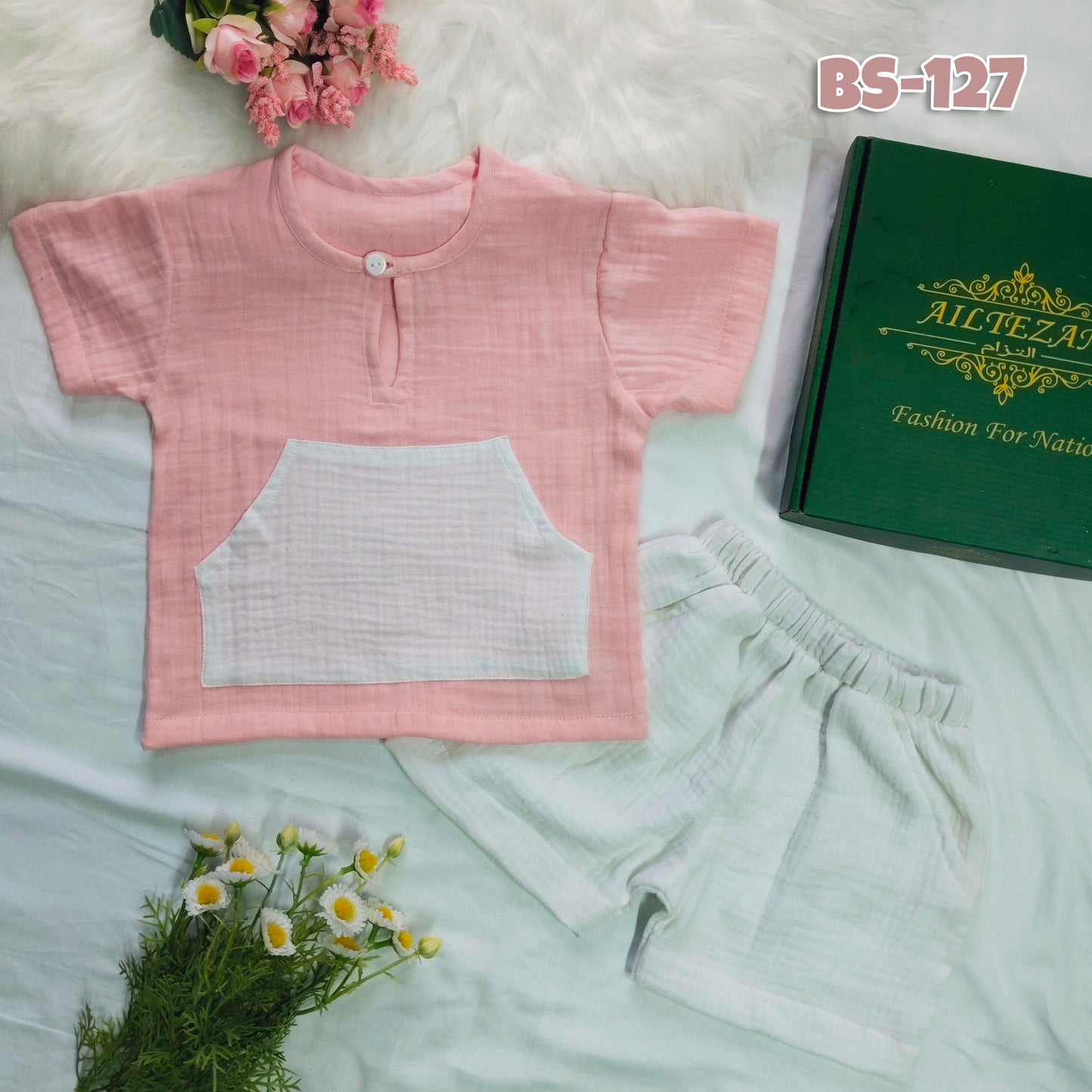 Boys Shirt & Pant Set-Code-BS-127