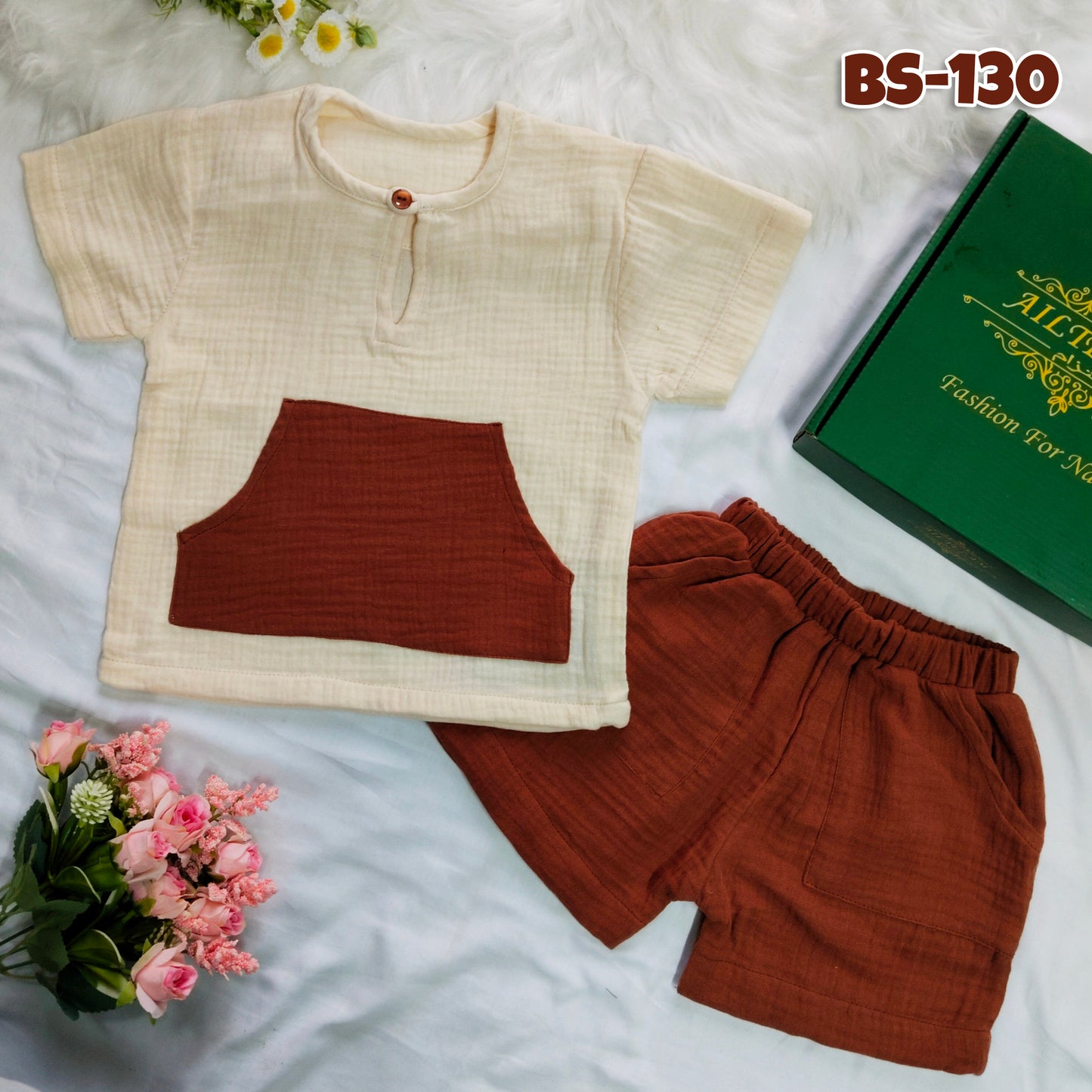 Boys Shirt & Pant Set-Code-BS-127