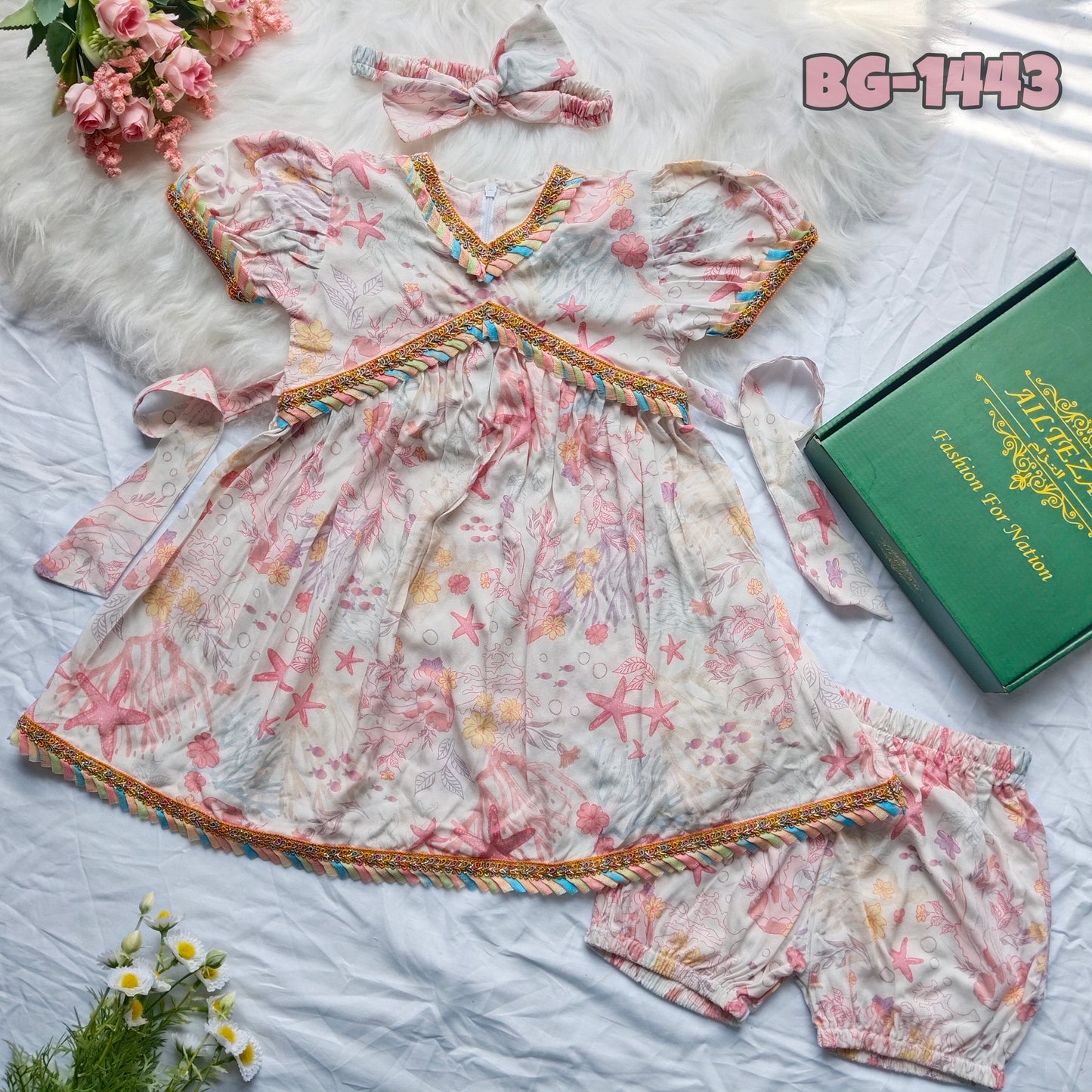 Baby girls summer frock-code-BG-1443