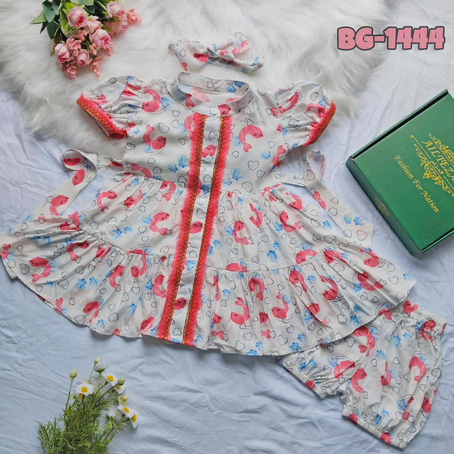 Baby girls summer frock-code-BG-1444