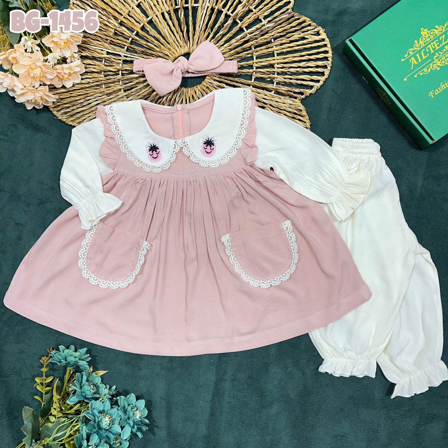 Baby girls full sleeve frock BG-1456