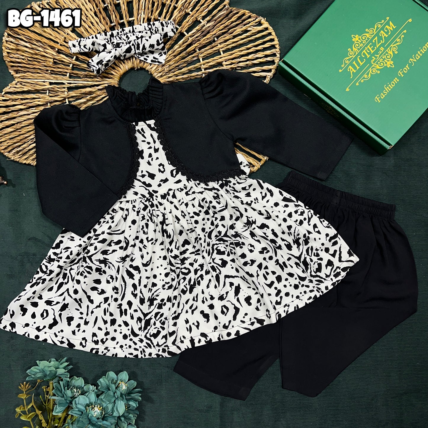 Baby girls full sleeve frock BG-1461