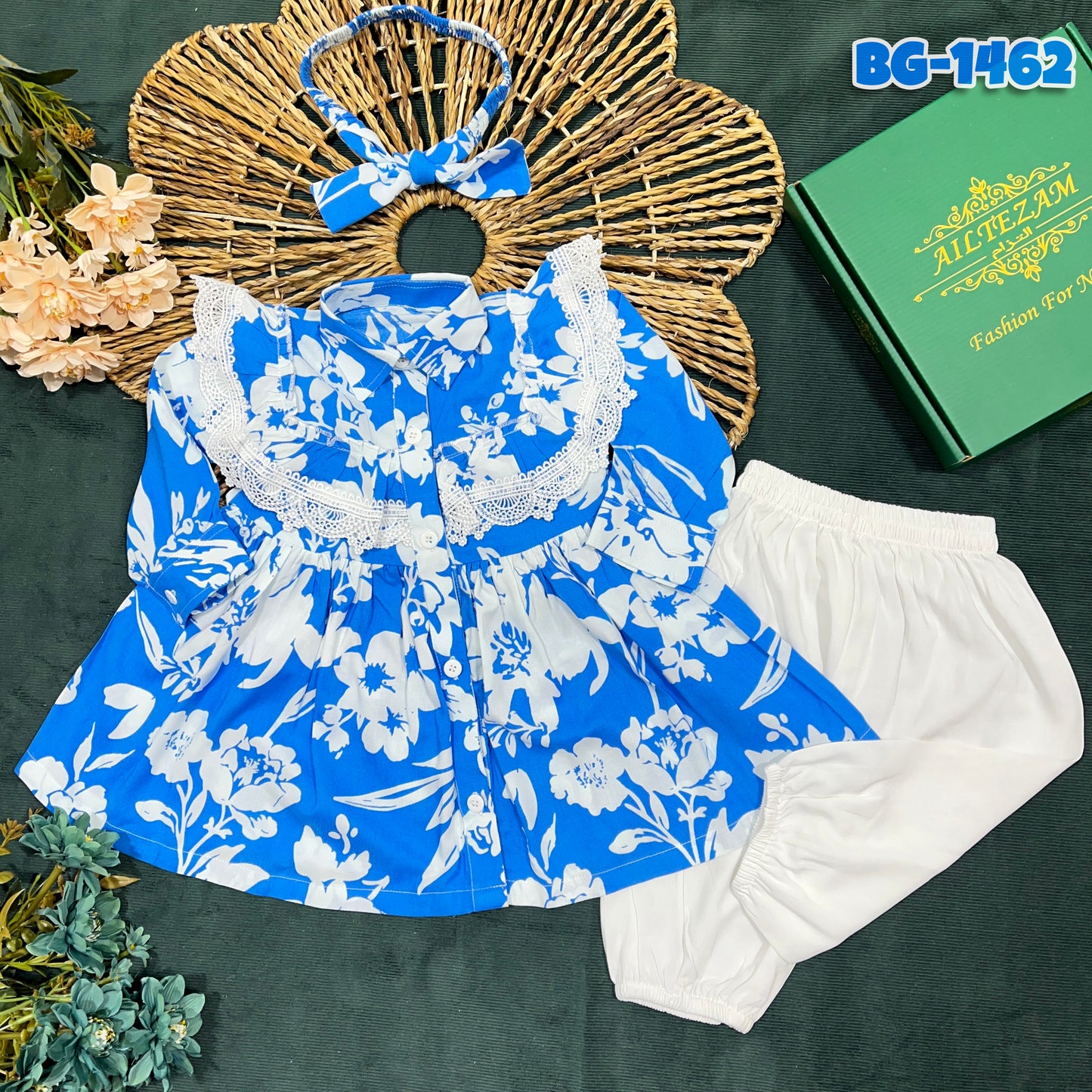 Baby girls full sleeve frock BG-1462