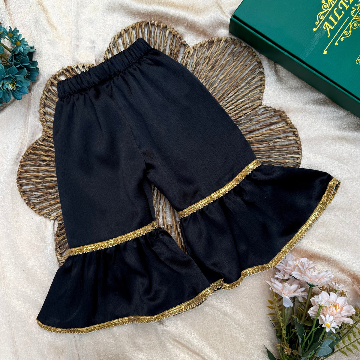 Midnight Empress Sharara Set BG-1696