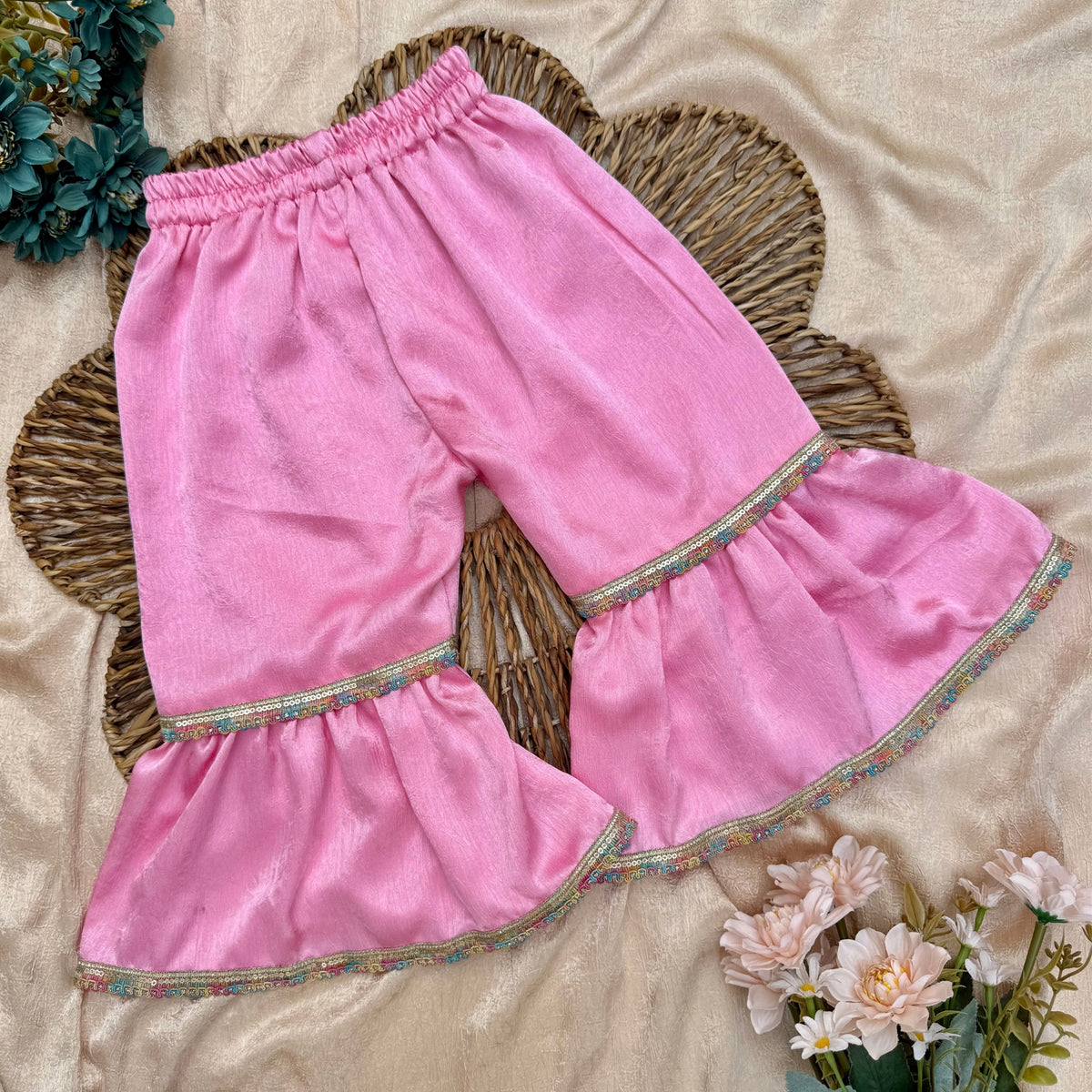 Pink Royal Sharara Set BG-1694