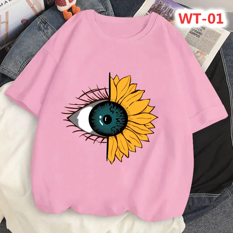 Drop Shoulder T-shirt For Women's Code-WT-06