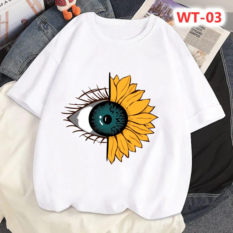Drop Shoulder T-shirt For Women's Code-WT-06