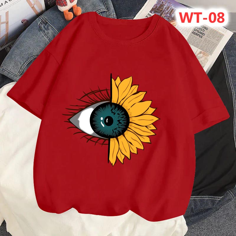 Drop Shoulder T-shirt For Women's Code-WT-06