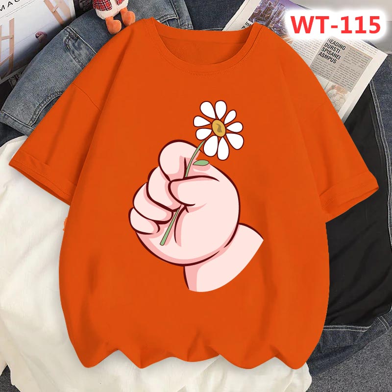 Drop Shoulder T-shirt For Women's Code-WT-120