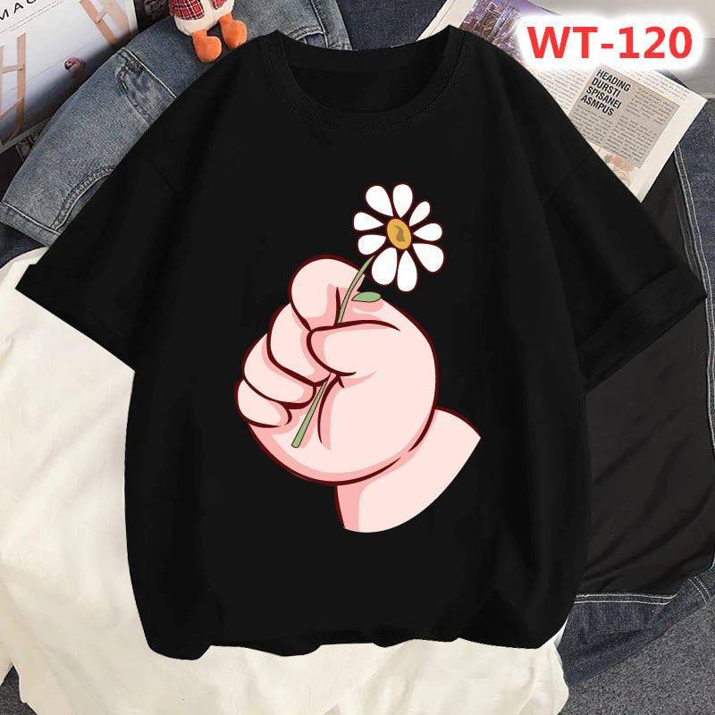 Drop Shoulder T-shirt For Women's Code-WT-120