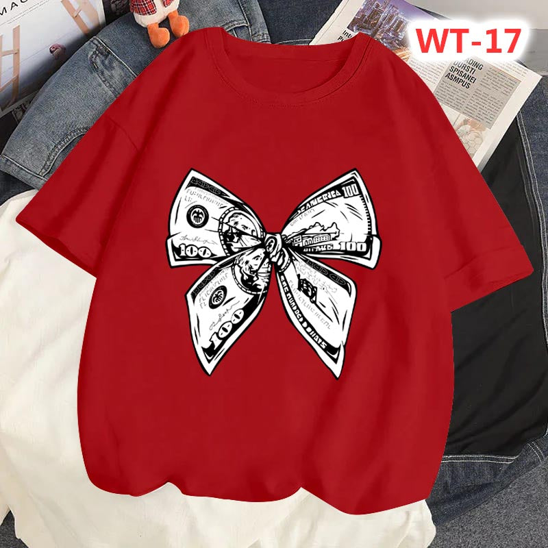 Drop Shoulder T-shirt For Women's Code-WT-24