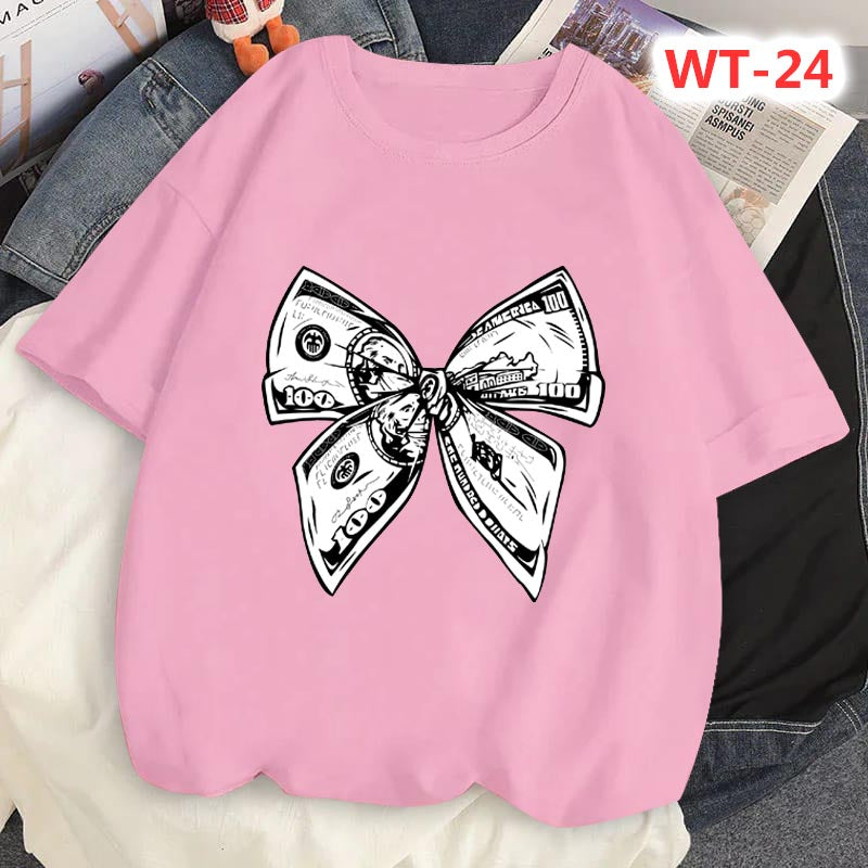 Drop Shoulder T-shirt For Women's Code-WT-24