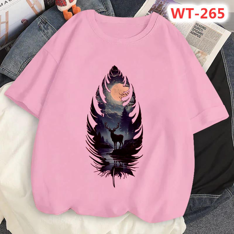 Drop Shoulder T-shirt For Women's Code-WT-266