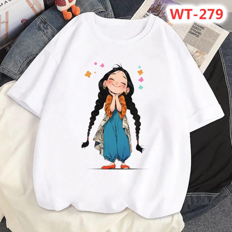 Drop Shoulder T-shirt For Women's Code-WT-287