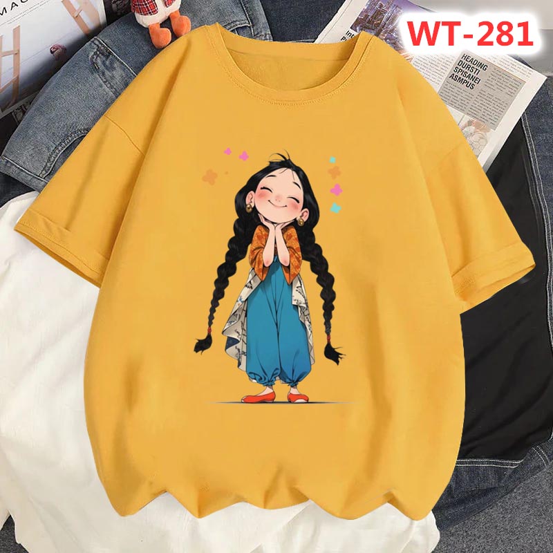 Drop Shoulder T-shirt For Women's Code-WT-287