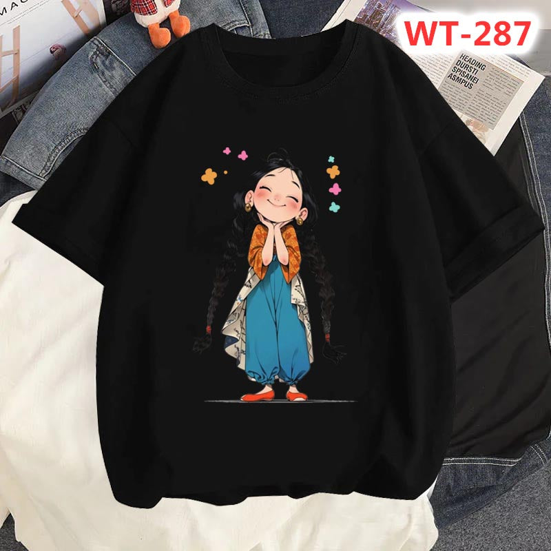 Drop Shoulder T-shirt For Women's Code-WT-287