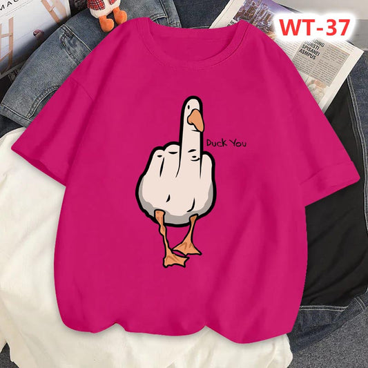 Drop Shoulder T-shirt For Women's Code-WT-37