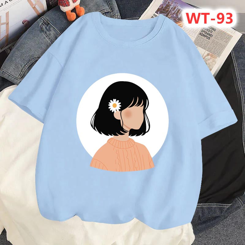 Drop Shoulder T-shirt For Women's Code-WT-85
