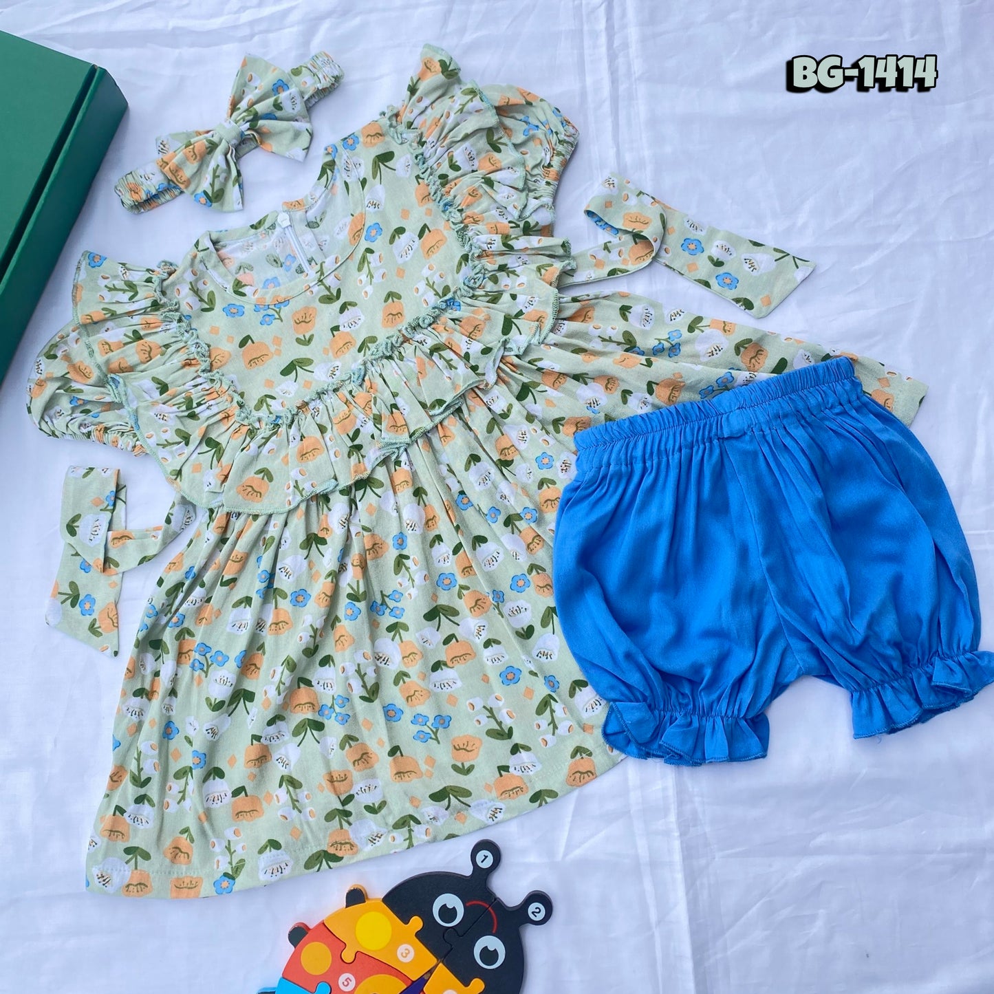 Baby girls summer frock-code-BG-1414