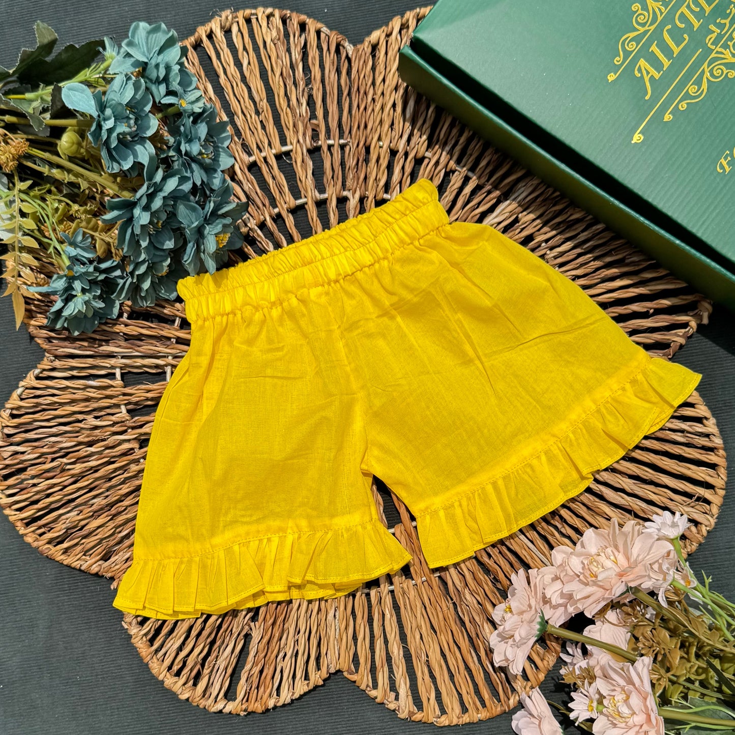 Sunny Gingham Frill Set-code-BG-1663