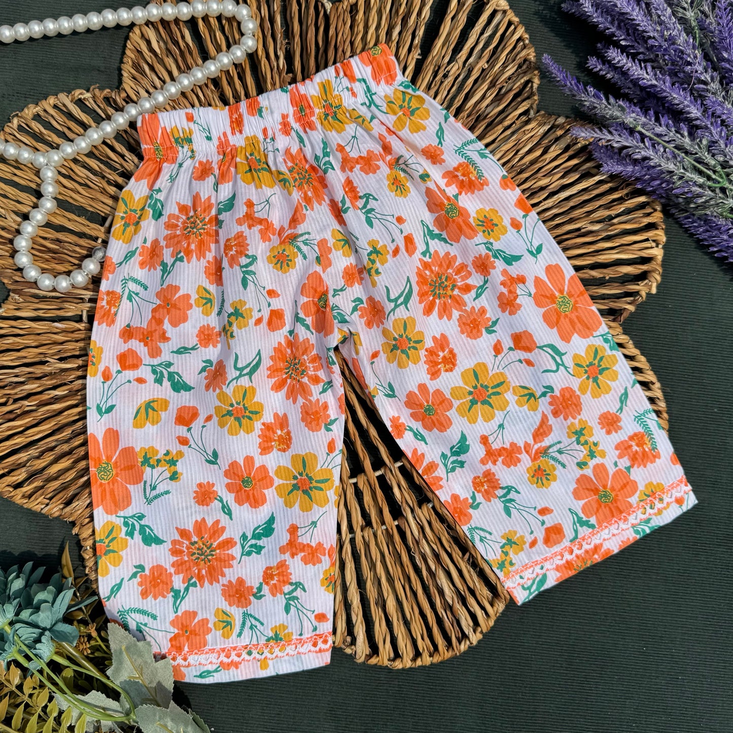Baby Girls Summer Tops and Pants Set-BG-1642