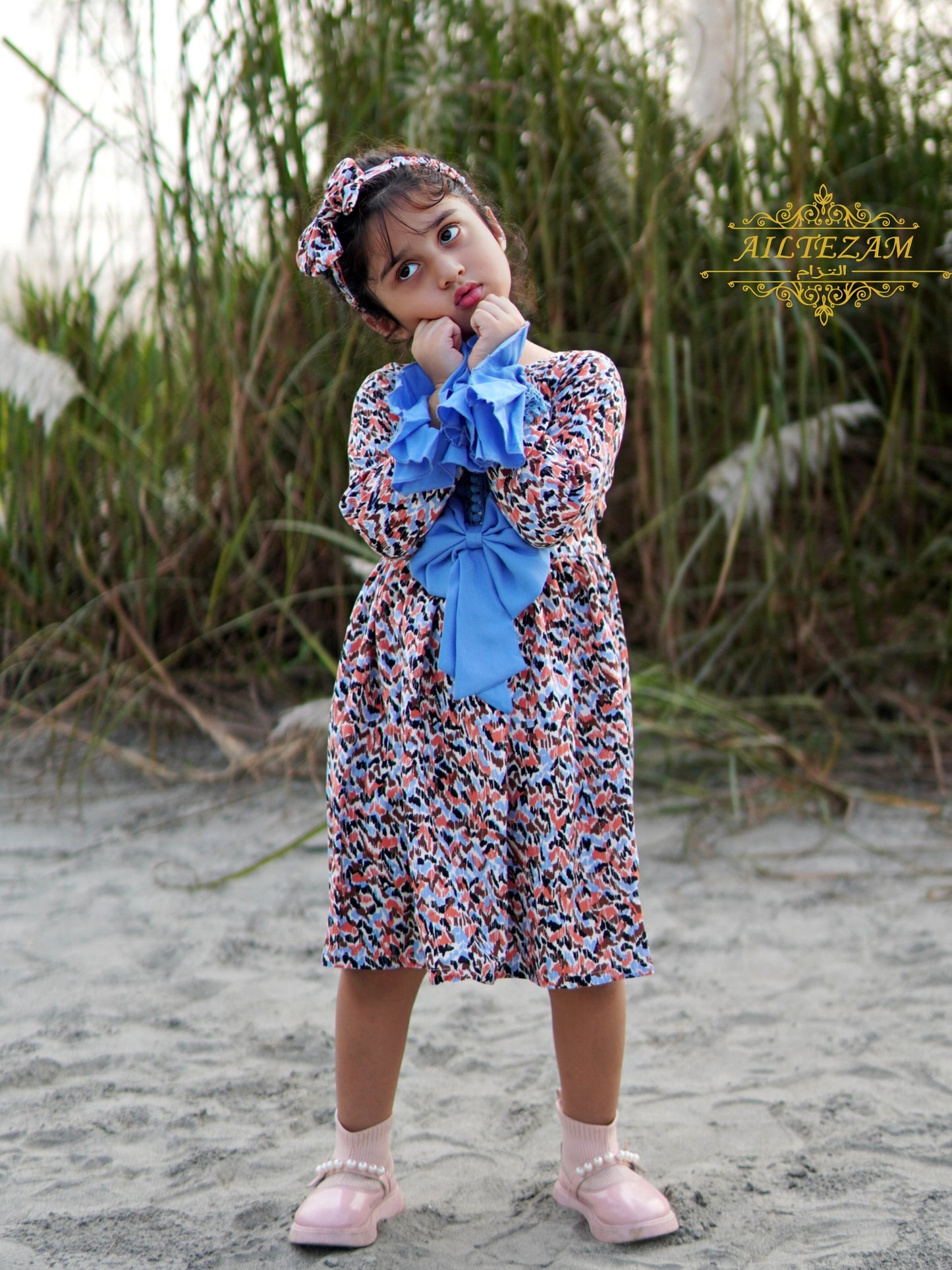 Baby girls winter frock-code-1370