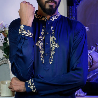 Mens Embroidered Panjabi-code-03