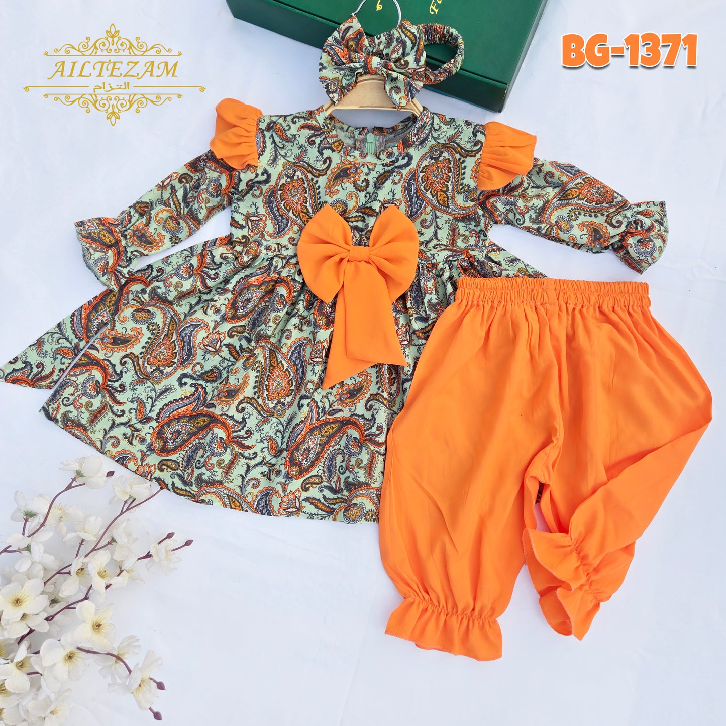 Baby girls full sleeve frock-BG-1371