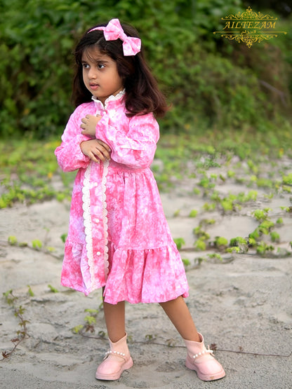 Baby girls winter frock-code-1366