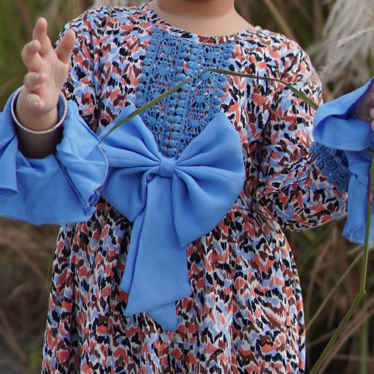 Baby girls winter frock-code-1370