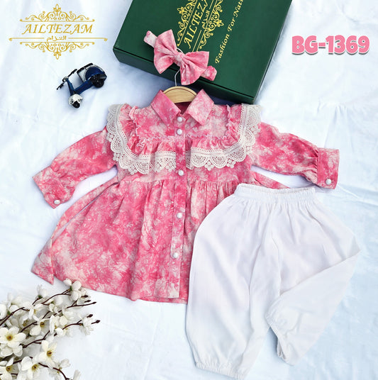 Baby girls full sleeve frock BG-1369