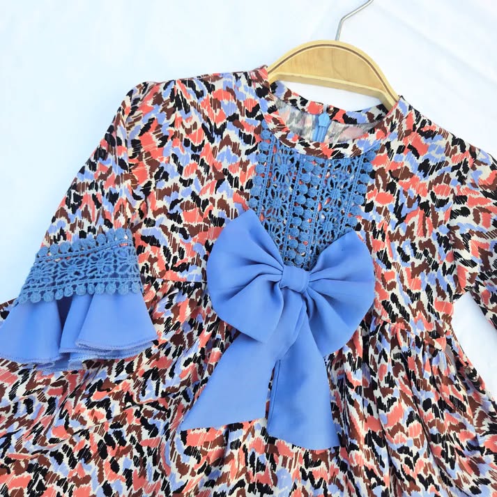 Baby girls full sleeve frock BG-1370