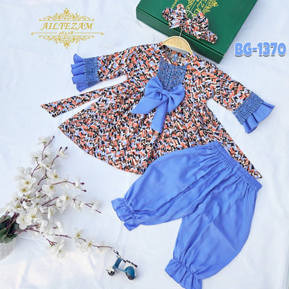 Baby girls full sleeve frock BG-1370