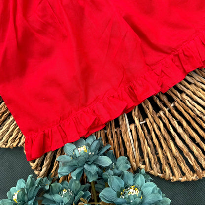 Little Rosebud Bow Frock-code-BG-1673