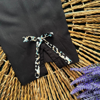 Midnight Leopard Ribbon Set-BG-1666
