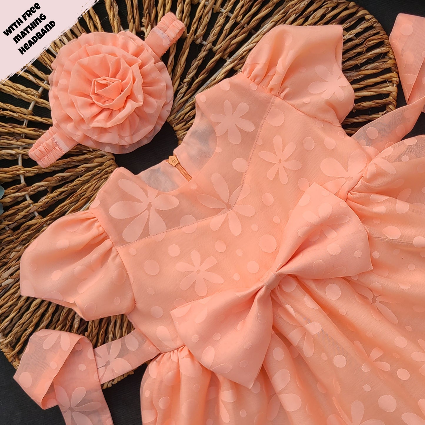 The Garden Party Peplum Frock BG-1559