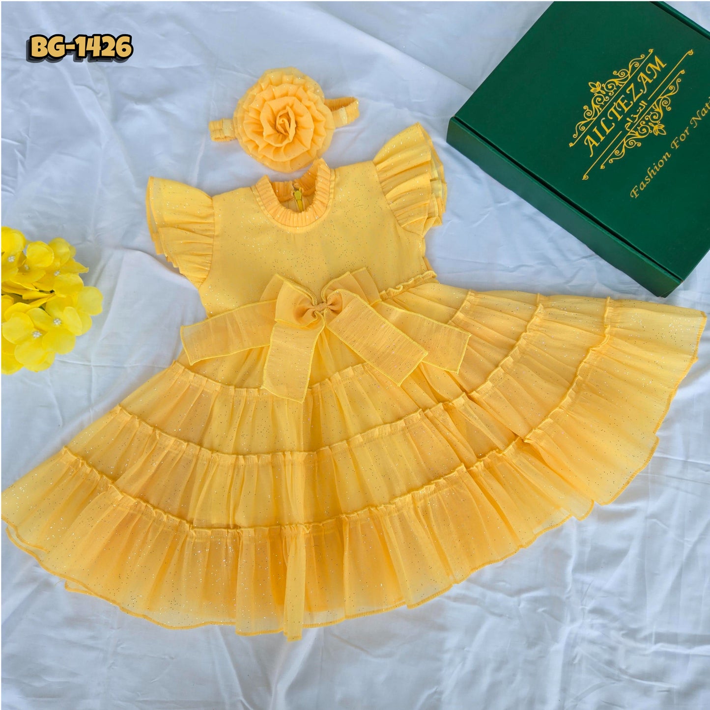 Baby girls Party Dress-code-BG-1426