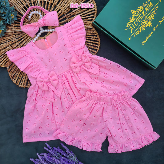 The Rosy Ruffle Garden Frock Code BG-1580