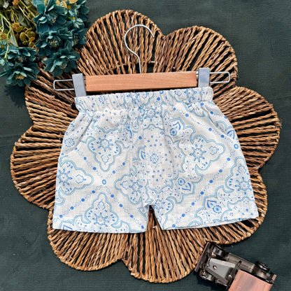 Blue Mandala Summer Shirt & Pant Set BS-170