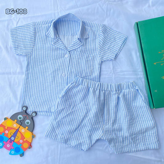 Boys Half Shirt & Pant Set-Code-BS-108