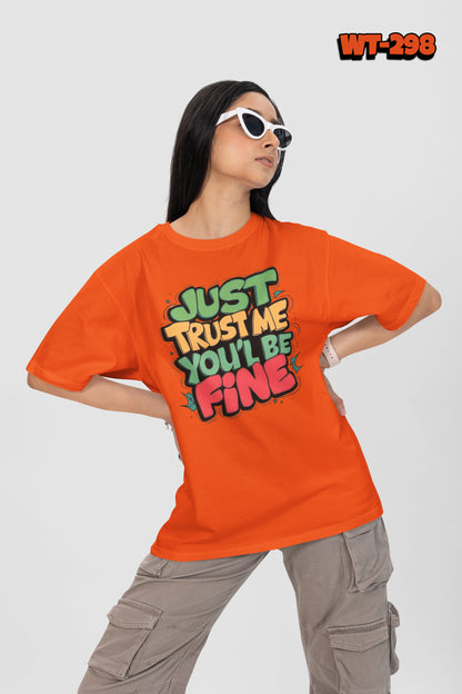 Drop Shoulder T-shirt For Women's Code-WT-301