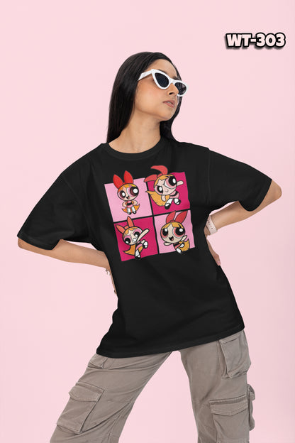 Drop Shoulder T-shirt For Women's Code-WT-303