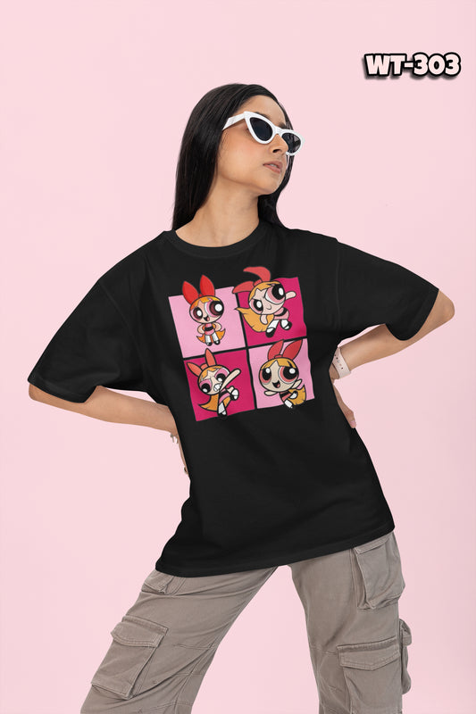 Drop Shoulder T-shirt For Women's Code-WT-303