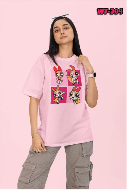 Drop Shoulder T-shirt For Women's Code-WT-303
